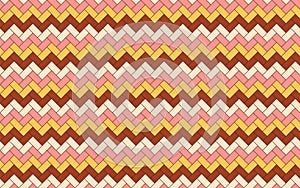 Herringbone floor texture. Seamless tile pattern. Vector illustration