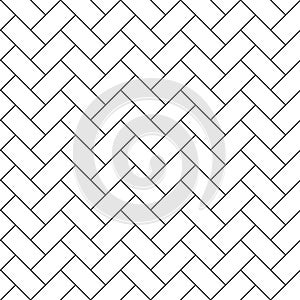 Herringbone parquet diagonal seamless pattern