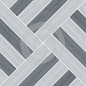 Herringbone Wood Pattern in Gray Tones