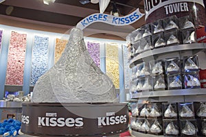 LAS VEGAS, NV - Hershey Kiss Display