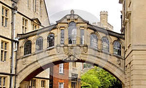 Hertford Bridge in Oxford Connecting Two parts of Hertford College