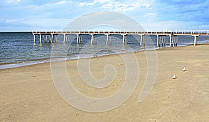 Hervey Bay jetty Queensland Australia