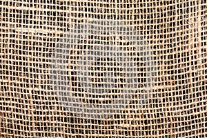hessian sack abstract