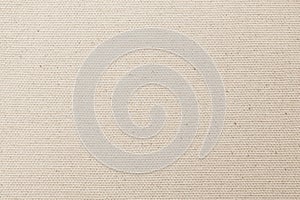 Hessian sackcloth woven texture pattern background in light beige cream brown earth color