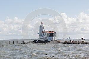 Het Paard lighthouse,Marken, The Netherlands