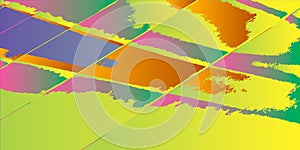 Heterogeneous chaotic background. Torn abstract background. Vector illustration