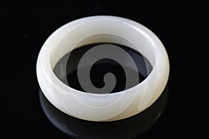 Hetian jade bracelet