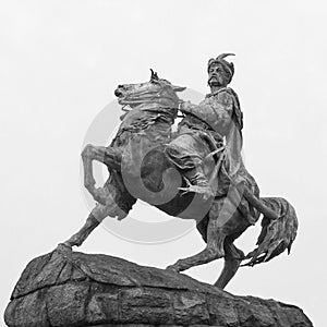 Hetman Bohdan Khmelnytsky statue in Kiev