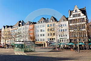 Heumarkt in Cologne, Germany