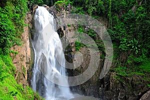 Hew Narok waterfall in Thailand