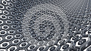 Hex Abstract Background