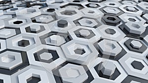 Hex Abstract Background