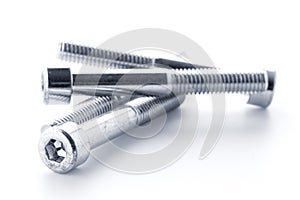 Hex head bolt screws thread