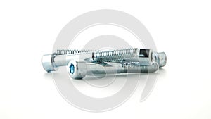 Hex head bolt screws thread