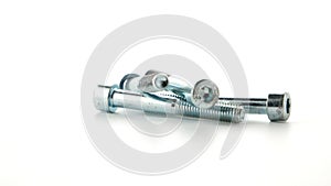Hex head bolt screws thread