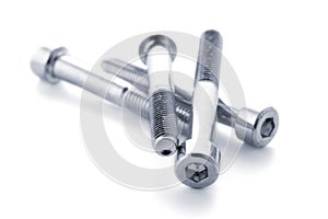 Hex head bolt screws thread