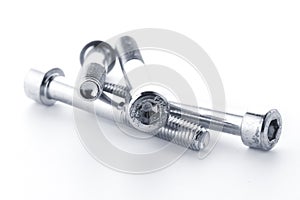 Hex head bolt screws thread