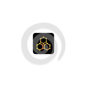 Hexa tech vecto icon