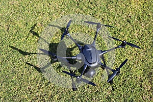 Hexacopter with Surveillance Camera photo