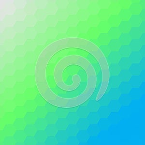 Hexagon blue green background. abstract vector illustration. eps 10