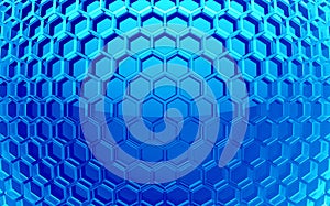 Hexagon cell background