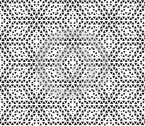 Hexagon dots seamless pattern