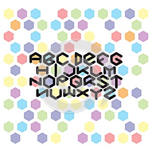 Hexagon Font