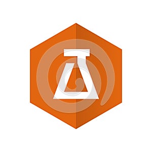 Hexagon Lab Icon, Logo Element