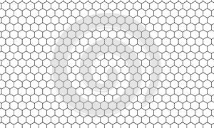 Hexagon net honeycomb pattern vector background