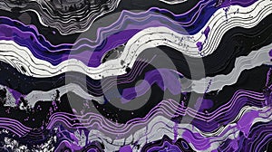 Hexagon pattern elegantly arranged side by side, Ai Generated