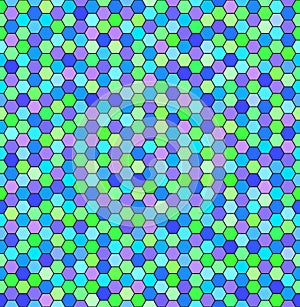 Hexagon pattern. Vector seamless background