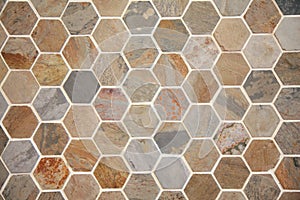 Hexagon pave