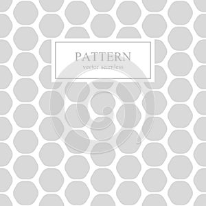 Hexagon seamless geometric pattern.