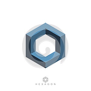 Hexagon symbol, impossible geometric shape