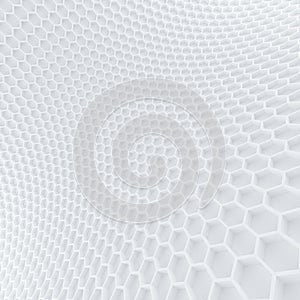 Hexagon wall