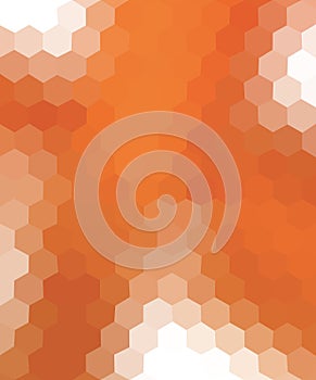 Hexagonal gradient background