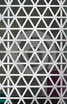 Hexagons steel facade