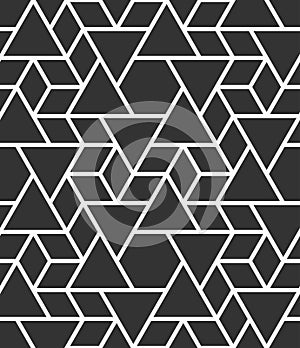 Hexagons, triangles, rhombuses pattern. Hexagons, triangles, rhombuses pattern