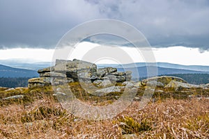 Hexenaltar at the top of Brocken, Harz