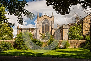 Hexham Abbey from the west photo