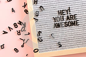 Hey you are awesome