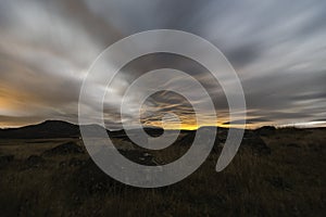 Hay rolls at Villingavatn in Iceland