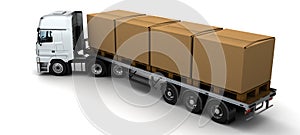 HGV Truck Shipping Cardboard Boxes