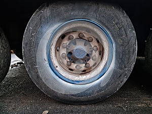 HGV Wheels and tyres on a Artic Truck