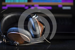 Hi-Fi headphones audio recording and producing