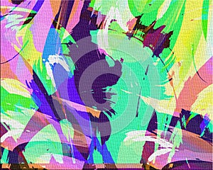 Hi-Res Abstract Painting photo