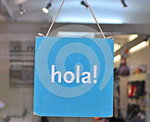 Hola en espanol 