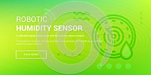 Hi-tech Robotic Humidity Sensor