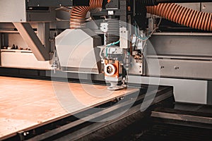 Hi-technology manufacturing concept