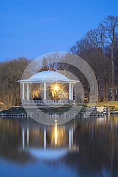 Hiawatha Lake Gazebo in Onondaga Park